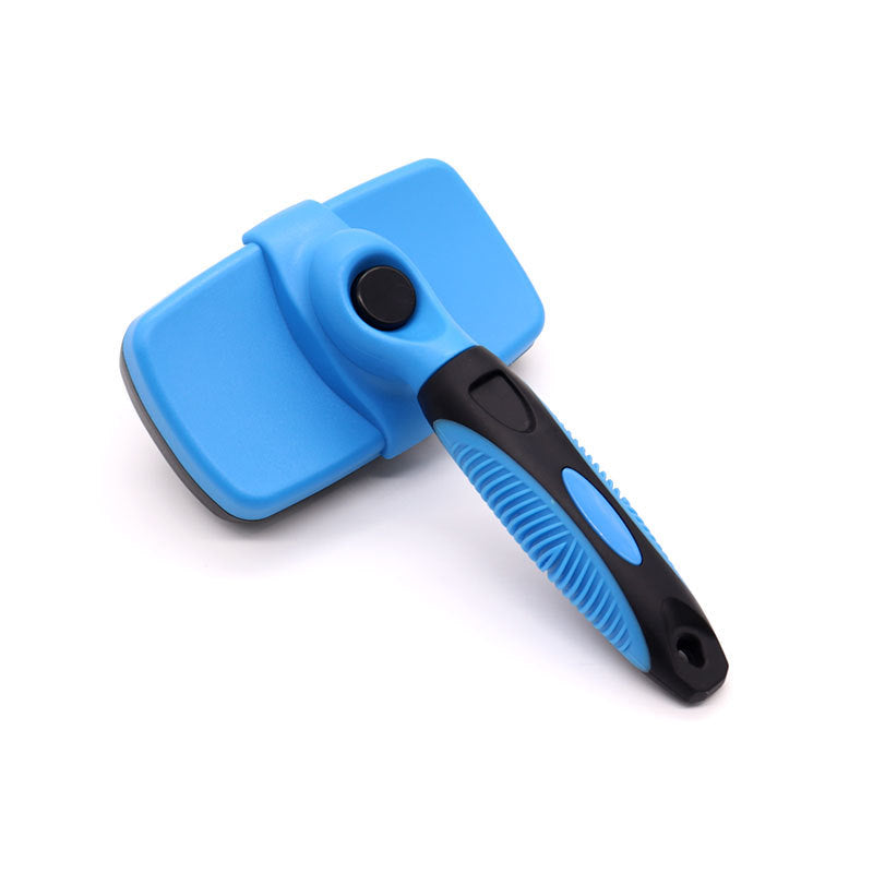Brosse Autonettoyante pour Chien & Chat — Poils Propres en 1 Clic