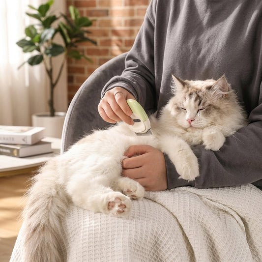 Peigne double usage pour chien et chat — Nettoyage facile