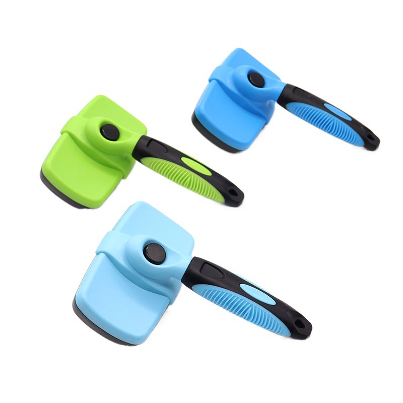 Brosse Autonettoyante pour Chien & Chat — Poils Propres en 1 Clic